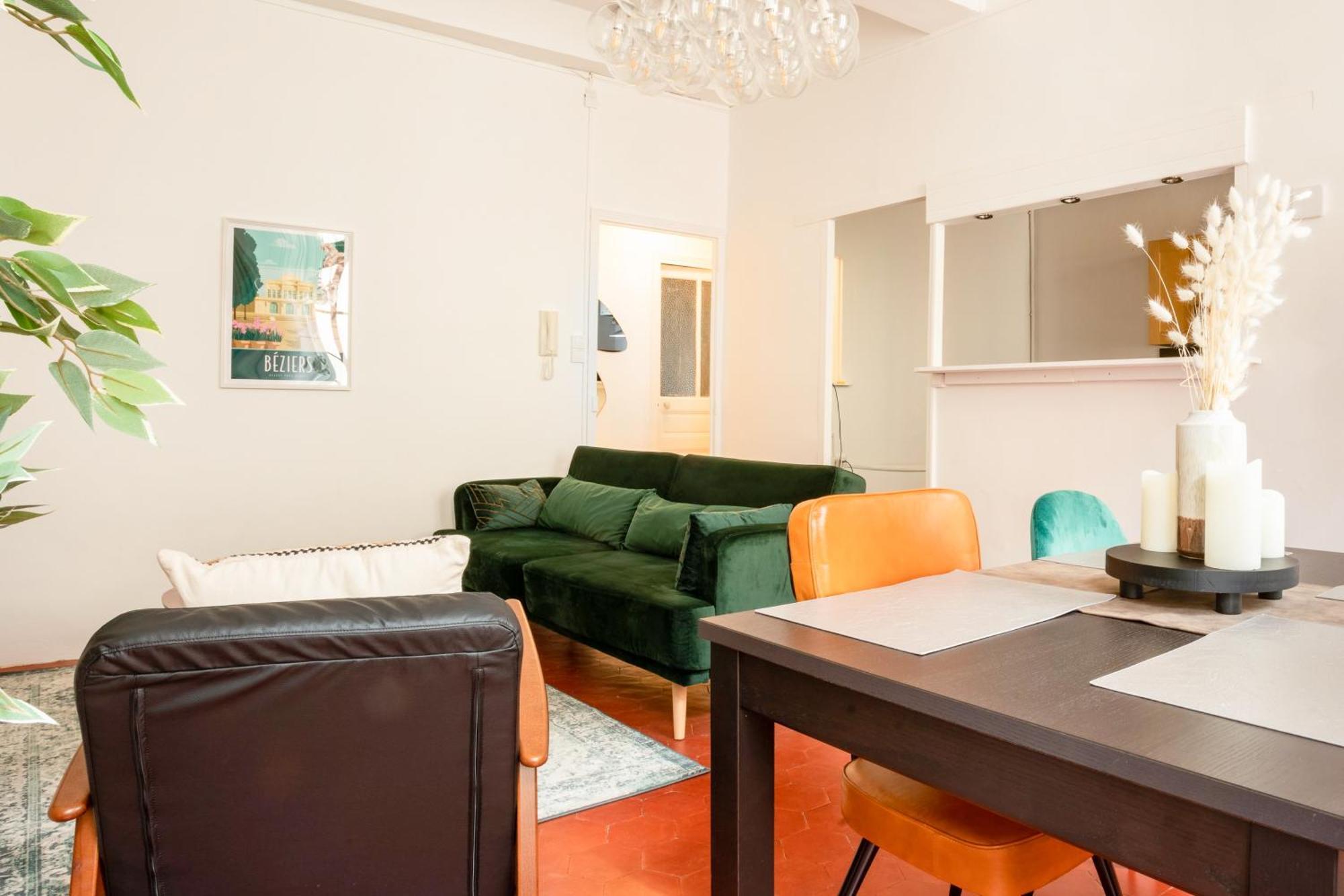 La Vaca T3 Standing Climatisation Wifi Netflix Coeur Historique Apartment Beziers Bagian luar foto